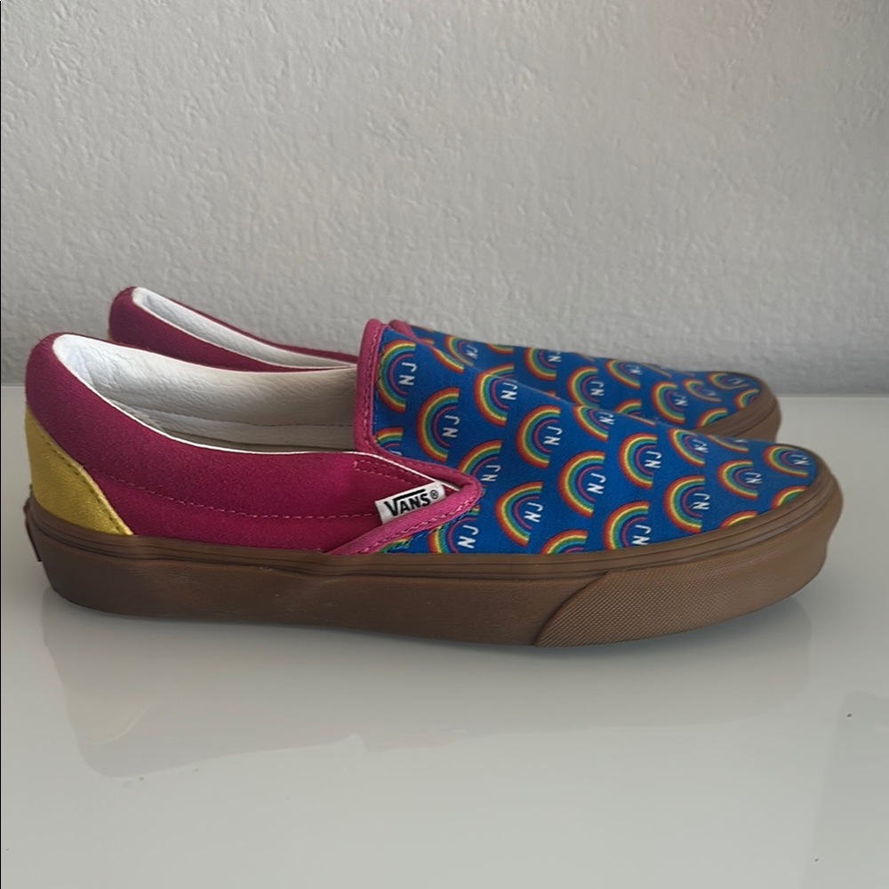 Vans Custom Limited Multicolor Slip-On Shoes